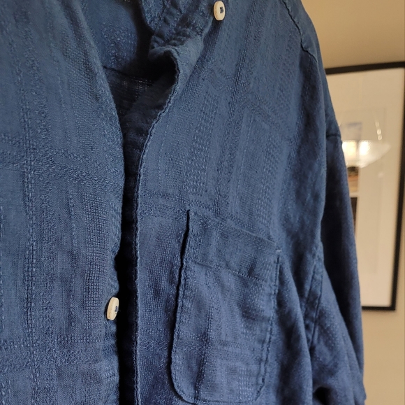 Tommy Bahama 100% Linen short sleeve shirt. US XXL Men's - Picture 2 of 9